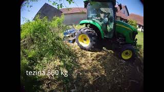 "Osma TTK - 130 sumski malcer + John Deere 4720"