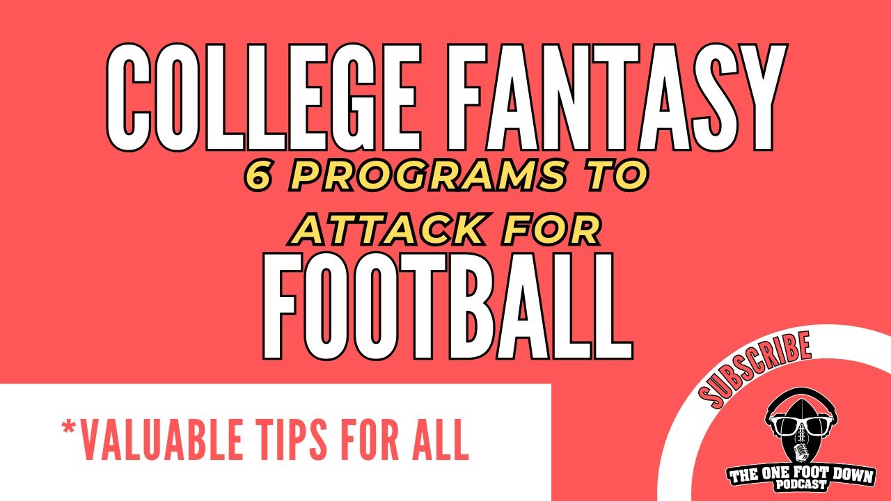 Targeting Triumph College Fantasy Football 2024, Tips, Strategies, and