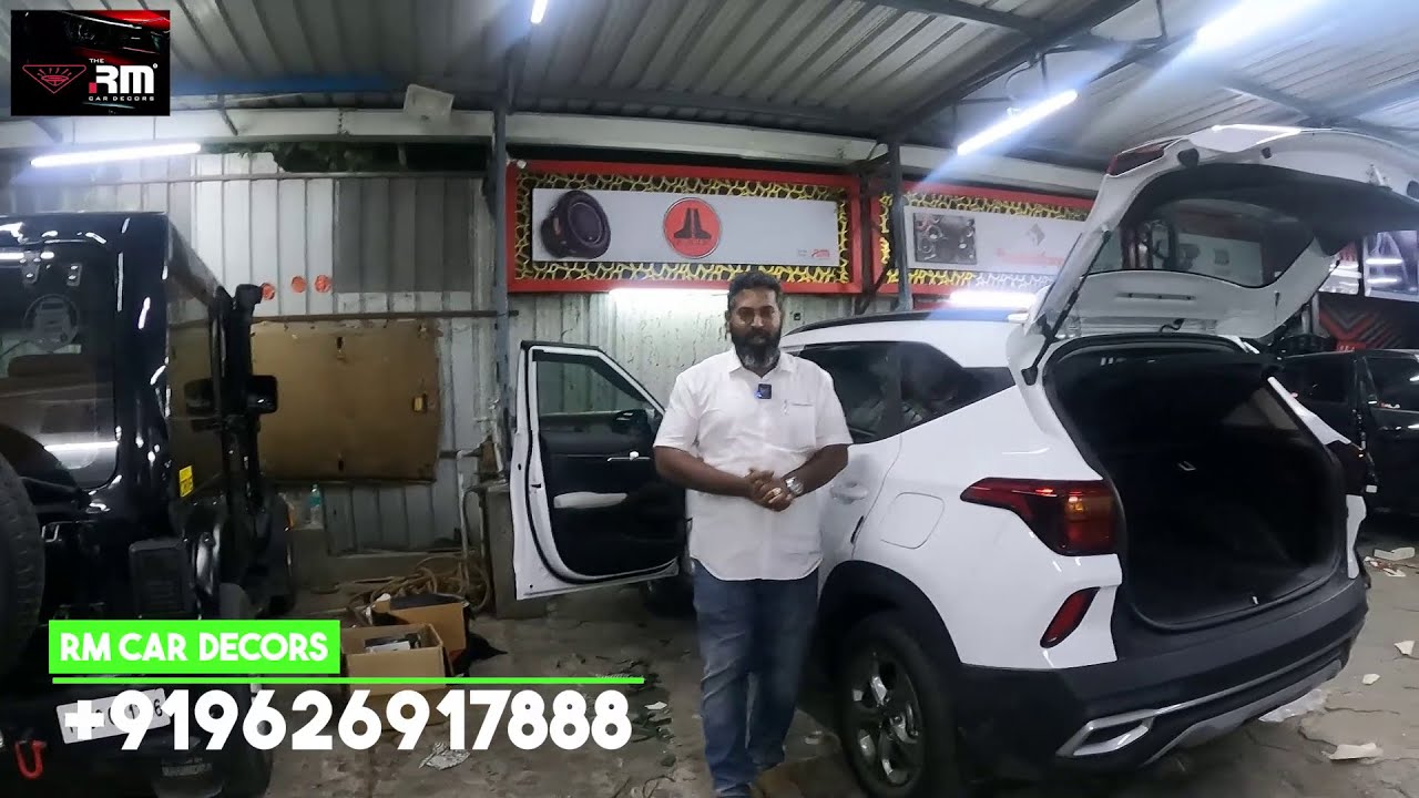 High End 3 Way Active Audio Setup In Kia Seltos Audio Setup In