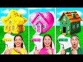 One Colored House Challenge | Funny Situations by DuKoDu Challenge