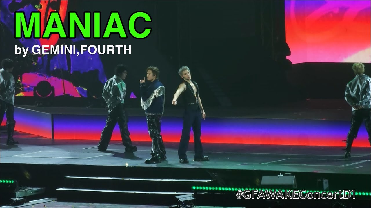 MANIAC cover by GEMINI FOURTH - GFAWAKEConcert Day 1