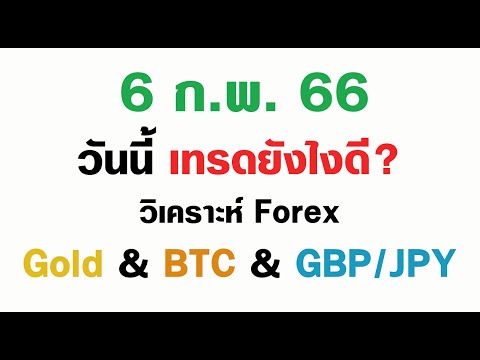 Forex | 6 ก.พ. 66 | แนวโน้มทองคำ & GBP/JPY | วันนี้เทรดยังไงดี? – วิเคราะห์ GOLD & GBP/JPY & BTC