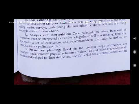 Comprehensive Tourism Planning Process | Part-2 | 1st unit