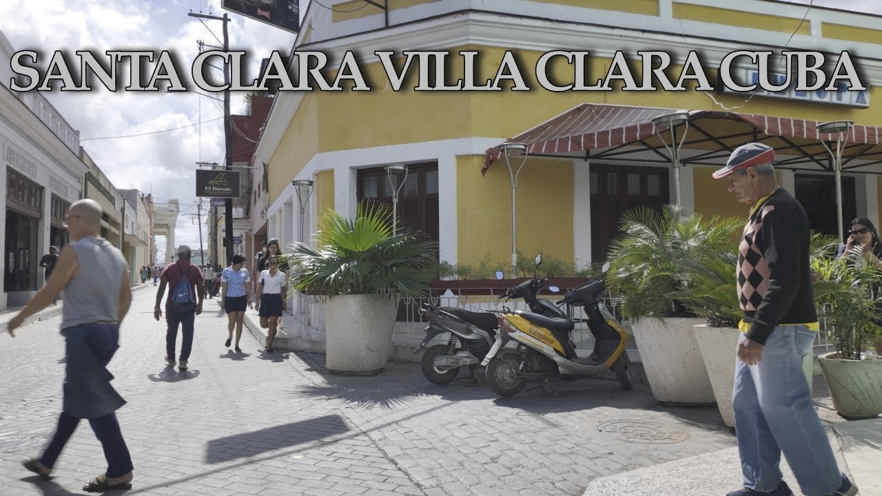 Santa Clara, Villa Clara, Cuba drive to SNU Airport