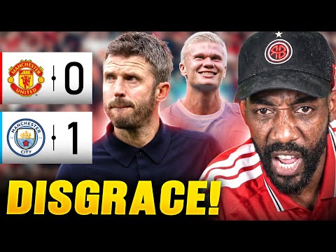 MICHAEL CARRICK IS A F***ING COWARD! | MANCHESTER UNITED VS MANCHESTER CITY MATCH REACTION!