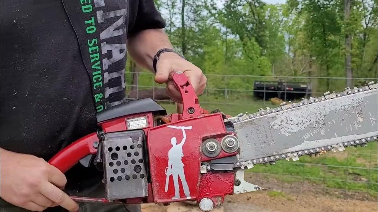 Army of Darkness chainsaw and Bruce Campbell! YouTube