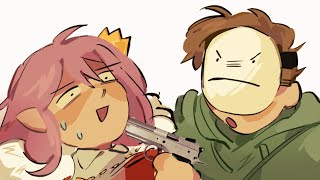 Technoblade distracts Dream [Dream SMP animatic]