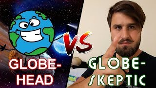 FLAT EARTH DEBATE! Globe Believer VS Red Pill Philosophy