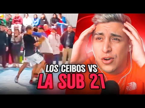 GOLES y GOLAZOS - SUB 21 vs CEIBO || Reaccion a un PARTIDAZO