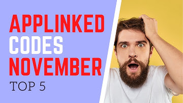 Best Applinked Codes of November 2021