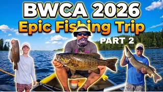 BWCA Boundary Waters Fishing Trip Part 2