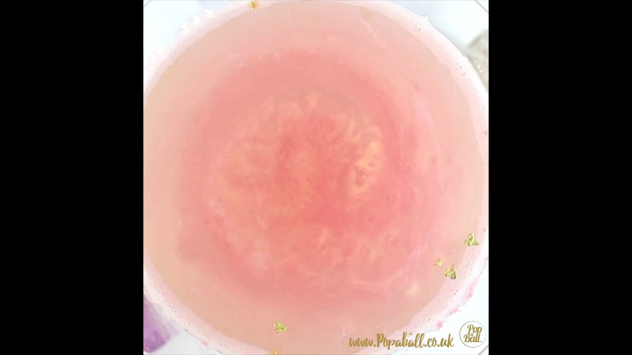 Watch prosecco shimmer!