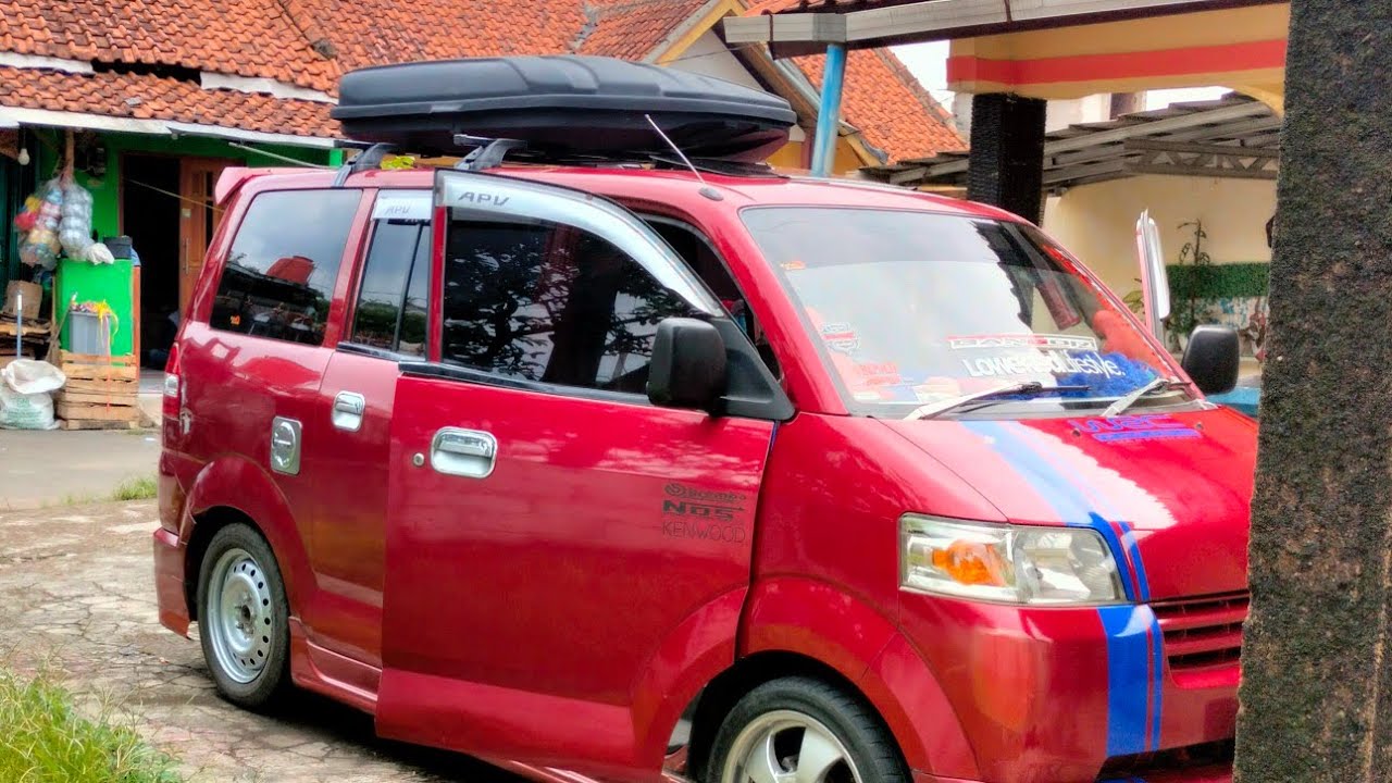 Pasang ROOFBOX Slim di APV
