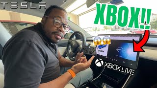 How To Play XBOX inside your Tesla Model 3