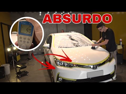 Vídeo: Quanto custa a pintura de um Toyota Corolla?