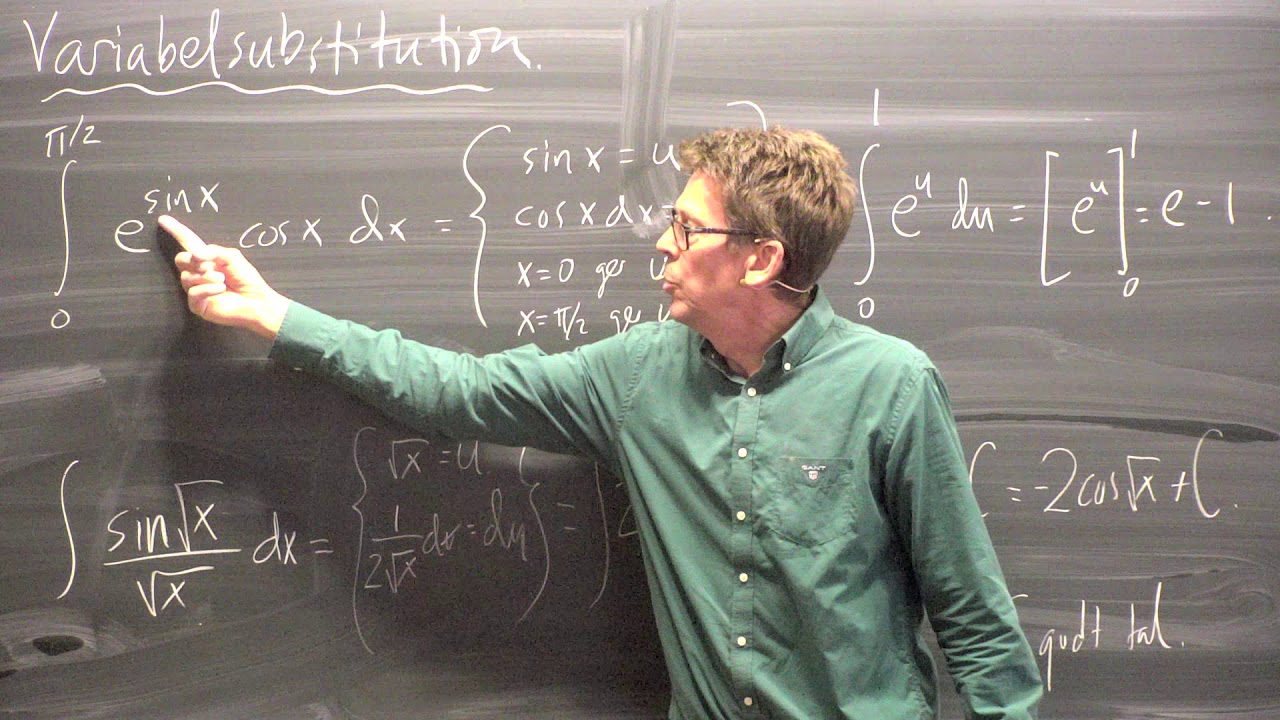 14a. Variabelsubstitution i integraler
