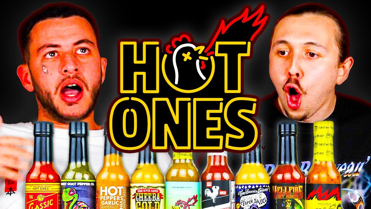 On teste les sauces piquantes Hot Ones avec YassEncore 