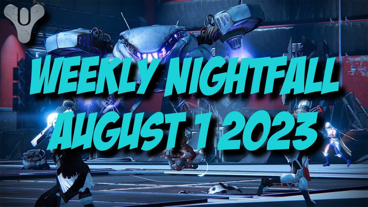 Destiny 2 Season of the Deep - Weekly Nightfall - August 1 2023