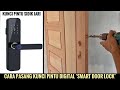 Cara pasang kunci pintu digital SMART DOOR LOCK