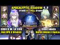 E0 Silver Wolf LV 999 Team &amp; E0 Anaxa Carry (3 Stars) Apocalyptic Shadow 4 Honkai Star Rail 4.2