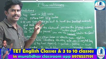 6class glossary and vocabulary,aptet english,tet textual grammar,APTET2022 ,APTETENGLISH Classes