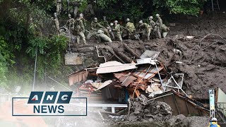Japan rescue work continues after landslides leave 2 dead, 20 missing | ANC