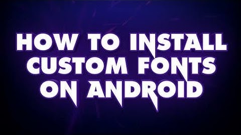 HOW TO INSTALL CUSTOM FONTS IN PIXELLAB (Android)
