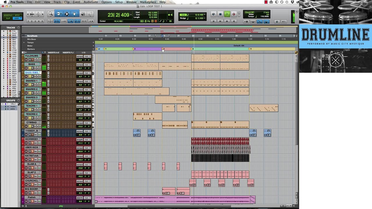 drumline samples