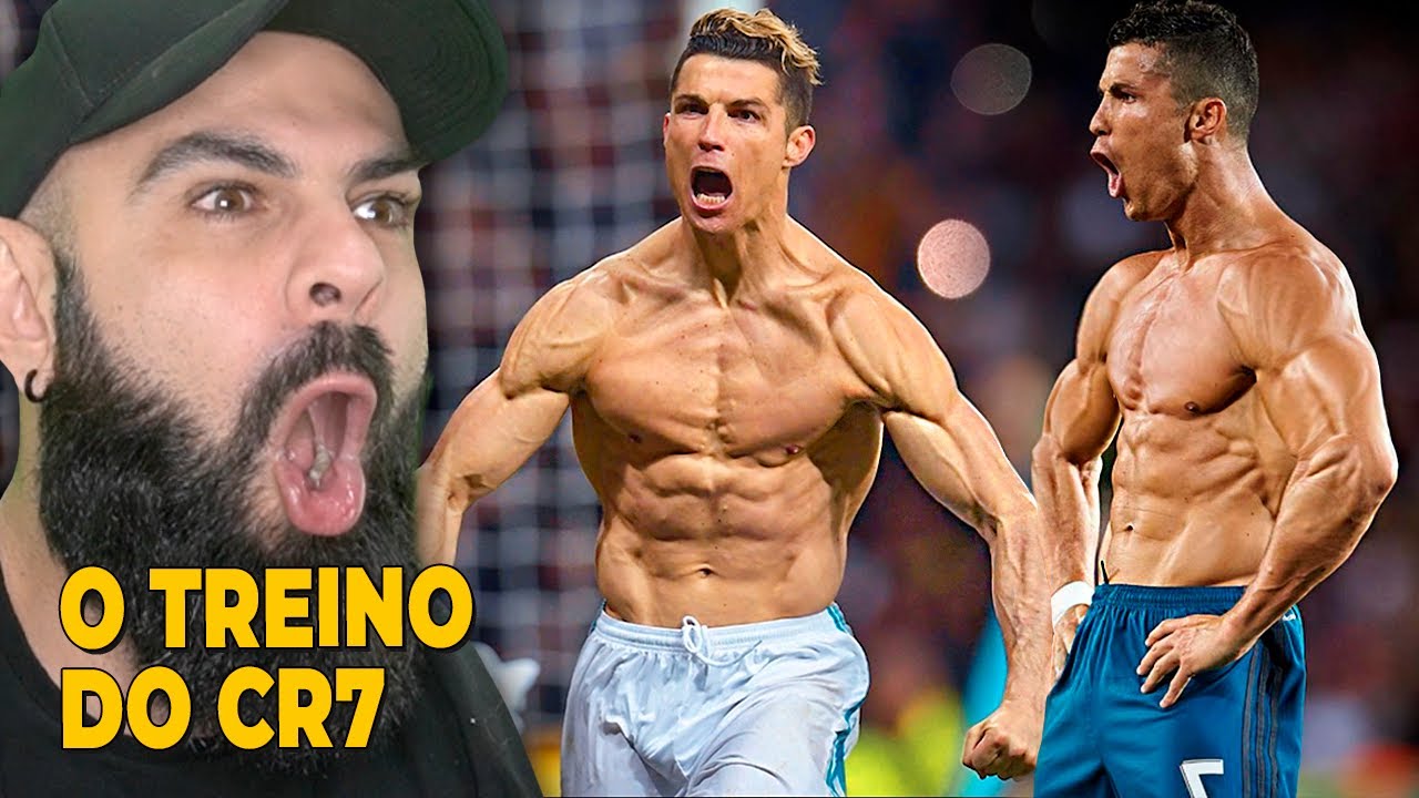 REAGINDO AO TREINO DO JOGADOR MAIS FITNESS DO MUNDO | CRISTIANO RONALDO CR7