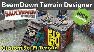 BeamDown Terrain Designer from Saucerman Studios Kickstarter