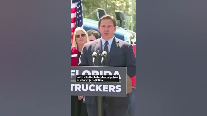 FL Gov Ron DeSantis' Remarks After Sending Migrant...