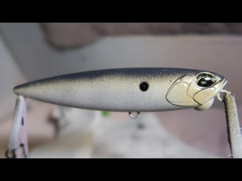 Painting a REALISTIC herring pattern - Airbrush Fishing Lures 