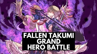 Fire Emblem: Heroes - Fallen Hero Takumi Grand Hero Battle
I hope this was interesting to watch! Id love to hear feedback about having animations on or not. Will you be upgrading fallen Takumi to 5*s? What do you think about the map? Leave a comment :) and consider subscribing for infrequent Fire Emblem Heroes content among other things.
Consider checking out my discord if youre struggling! https://discord.gg/VsDN6pu Fire Emblem: Heroes - Fallen Hero Takumi Grand Hero Battle