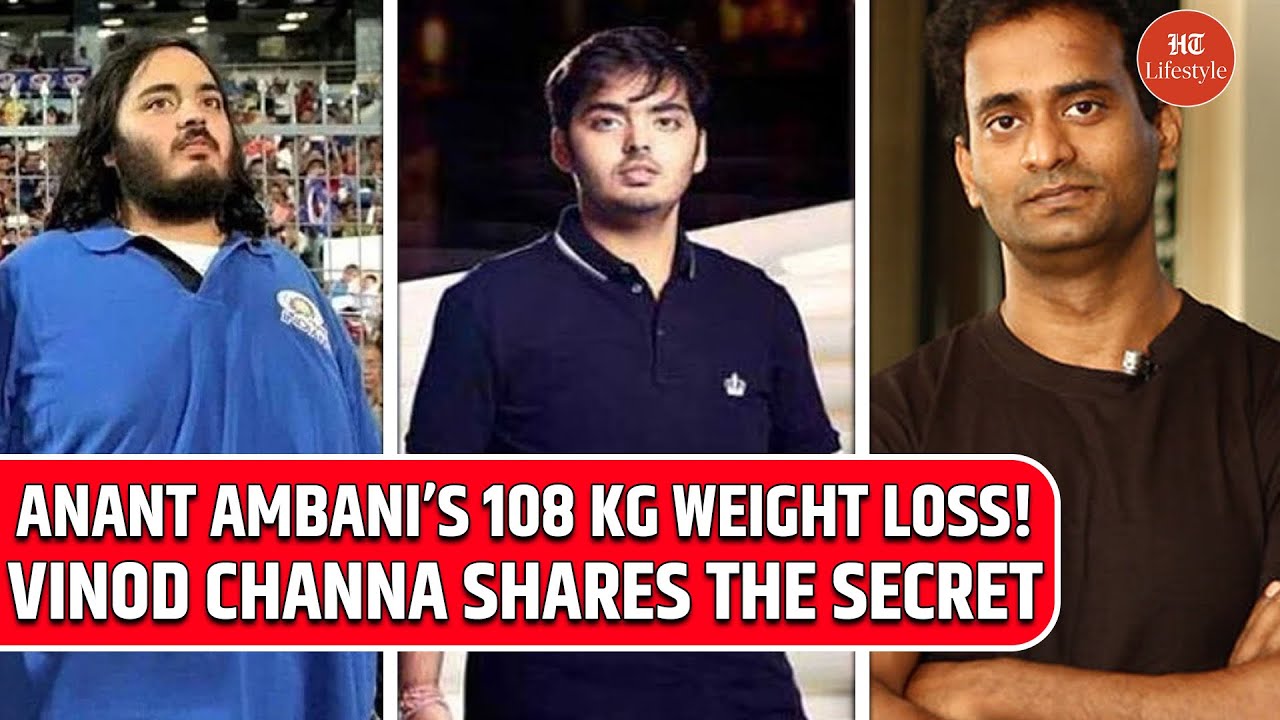 How Anant Ambani Lost 108 Kg | Vinod Channa’s Expert Fat Loss Tips!