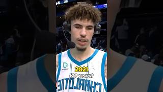 LaMelo Ball Height Evolution #evolution #nba #basketball #thenandnow #throughtheyears