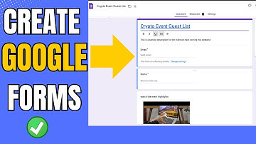 How to Create a Simple Google Form | Step-by-Step Guide