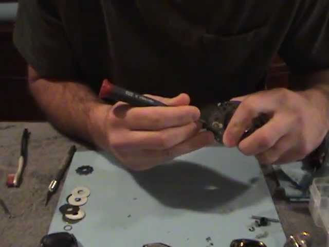 Taking apart a Bass Pro Baitcaster 