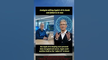 Google and Microsoft dominate AI & cutting-edge research, Apple is betting on a different strategy