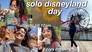 I went to Disneyland alone and had a blast: solo disneyland day, park hopping, staying until 12am
