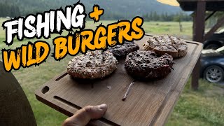 A Simple Summer Evening | Fishing & Wild Turkey Bacon Burgers