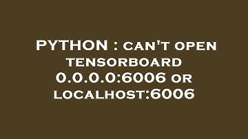 PYTHON : can