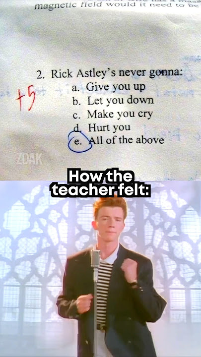 Bro got Rick Rolled 😭
