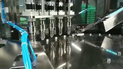 Spout Pouch Filling and Capping Machine For Juice Milk, Yogurt(5 heads)