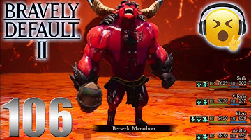 The guardian of the fire room! | Bravely Default II (Hard) Only story and bosses Part 106