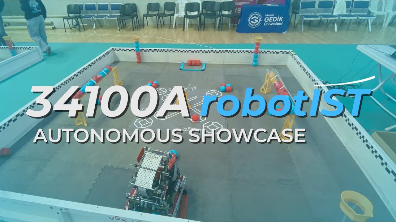 34100A robotIST Winter Autonomous Showcase | VEX Push Back