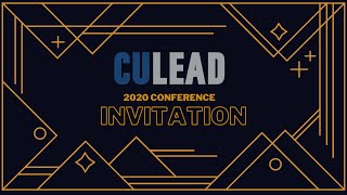2020 CU LEADership Conference Invite with Dr. Mindy May, Aaron Cook, & Brian Burns