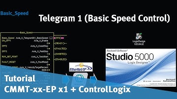 CMMT-xx-EP x1 + ControlLogix + EthIP PROFIdrive + Tel_001 + VelBasic