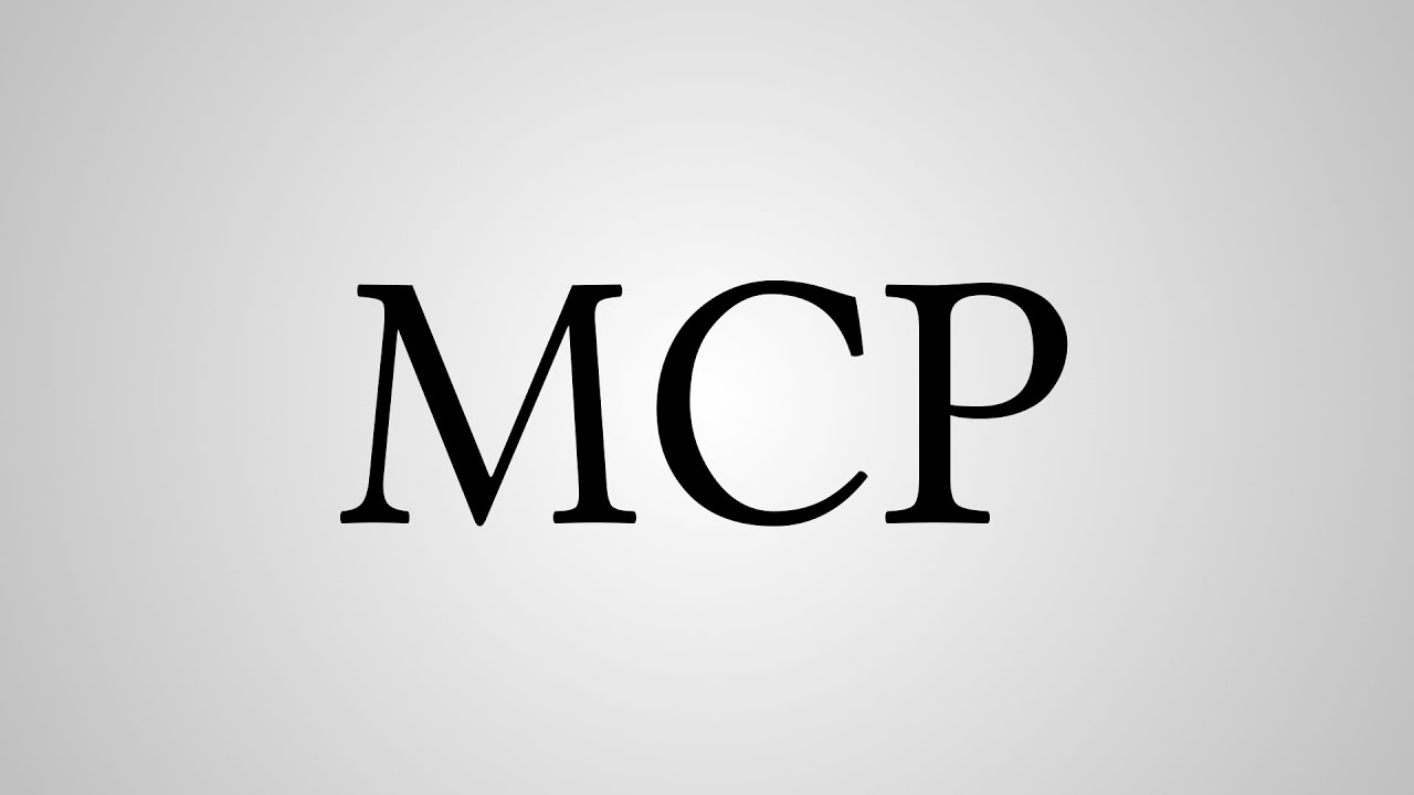 What Does MCP Stand For YouTube What Does MCP Stand For YouTube