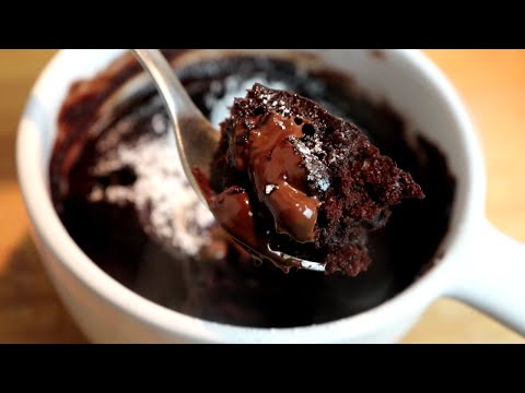 TORTA IN TAZZA SENZA FORNO, GODURIA AL CIOCCOLATO, Torta al cioccolato, dolci facili e veloci #55