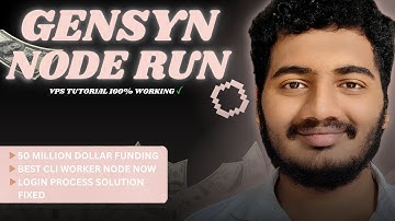 GENSYN NODE RUN GUIDE | 100% WORKING VPS TUTORIAL | 50M$ FUNDING | CWS NODE SERIES - 2
